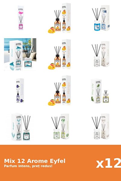 Eyfel Set 12 Mix Variat: 9 arome