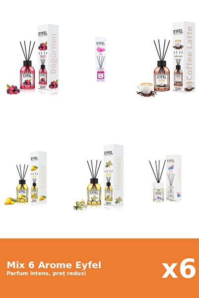 Eyfel Set 6 Mix Variat: 6 arome