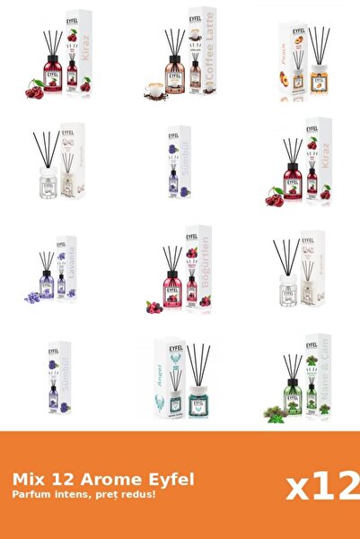 Eyfel Set 12 Mix Variat: 9 arome