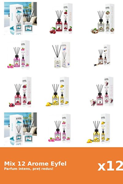 Eyfel Set 12 Mix Variat: 9 arome