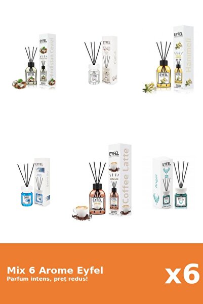 Eyfel Set 6 Mix Variat: 6 arome