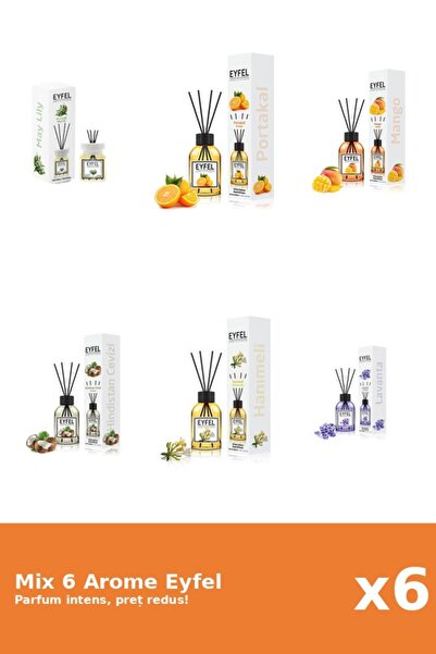 Eyfel Set 6 Mix Variat: 6 arome