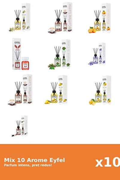 Eyfel Set 10 Mix Variat: 9 arome