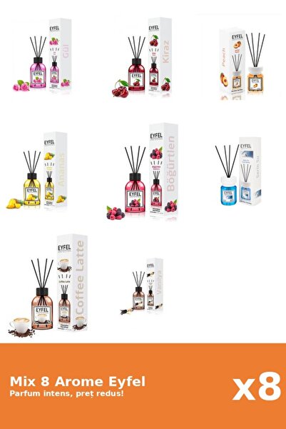 Eyfel Set 8 Mix Variat: 8 arome