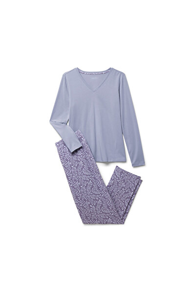 Tchibo Kadın Pijama, Basic Leylak