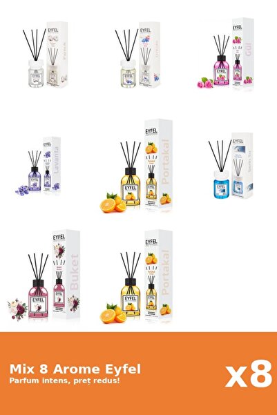 Eyfel Set 8 Mix Variat: 7 arome