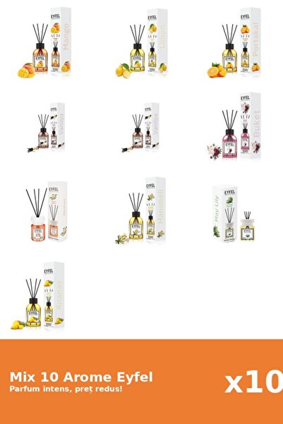Eyfel Set 10 Mix Variat: 9 arome