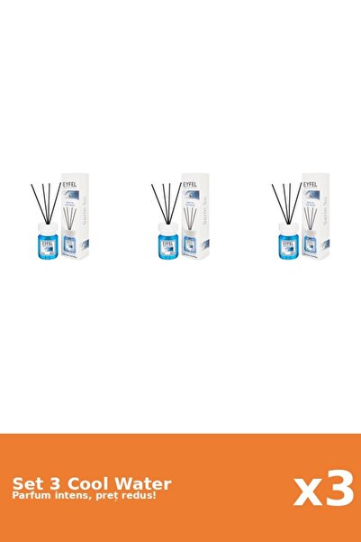 Eyfel Set 3 Odorizant Cool Water, 120 ml