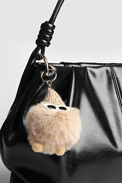 La La'Graccio Paris La'Graccio Paris Shards Plush Keychain and Bag Charm Sand