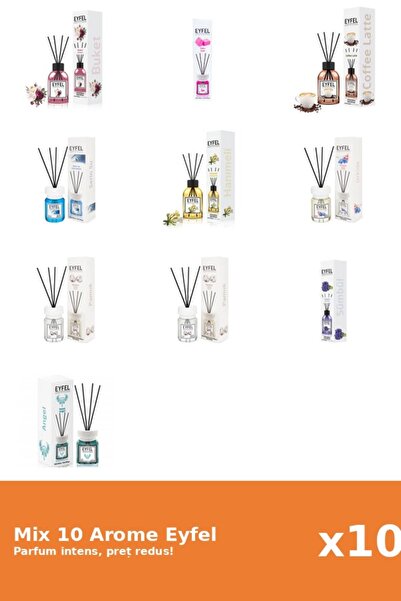 Eyfel Set 10 Mix Variat: 9 arome