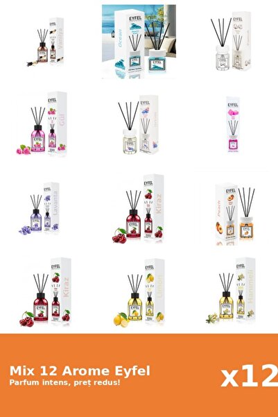 Eyfel Set 12 Mix Variat: 11 arome