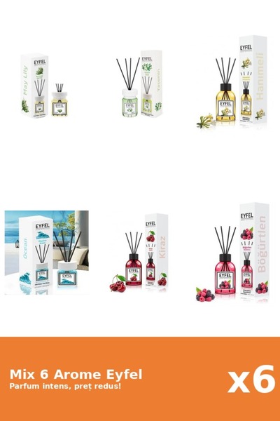 Eyfel Set 6 Mix Variat: 6 arome