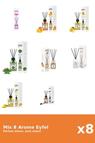 Eyfel Set 8 Mix Variat: 8 arome