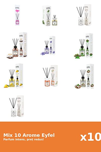 Eyfel Set 10 Mix Variat: 9 arome