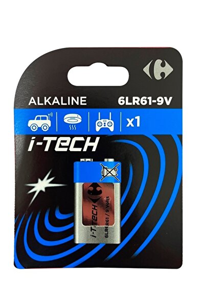 Carrefour Baterie alcalina 6LR61-9 V I-Tech