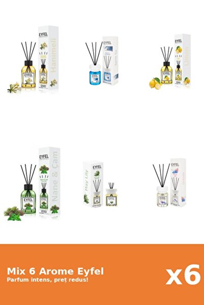 Eyfel Set 6 Mix Variat: 6 arome