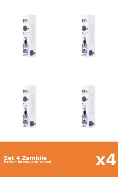 Eyfel Set 4 Odorizant Zambile, 120 ml