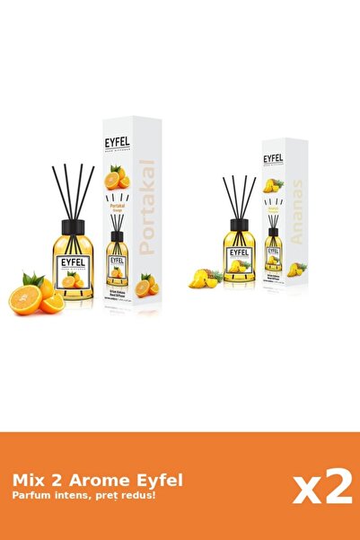 Eyfel Set 2 Mix Eyfel: 1x Ananas, 1x Portocala