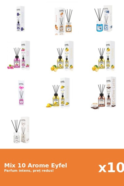 Eyfel Set 10 Mix Variat: 9 arome