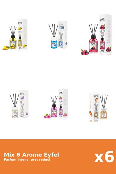 Eyfel Set 6 Mix Variat: 6 arome