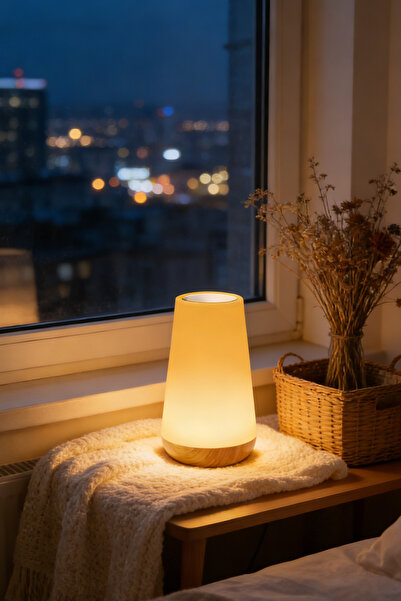 DIDA LED Table Lamp With 4 Brightness Levels, 13 Light Settings, 3 Lighting M...