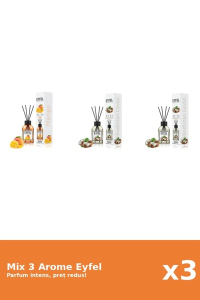 Eyfel Set 3 Mix Eyfel: 1x Mango, 2x Nuca De Cocos