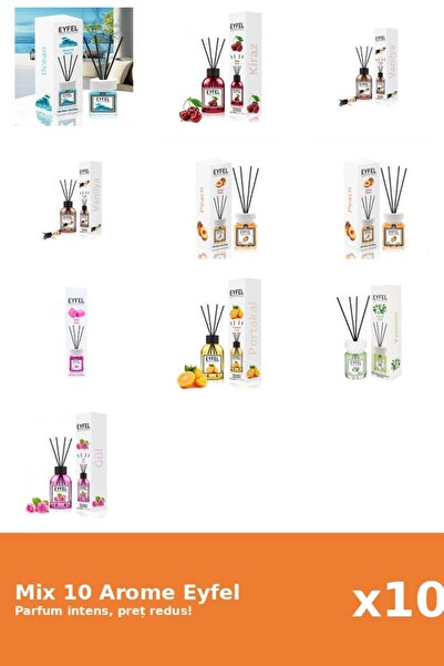 Eyfel Set 10 Mix Variat: 8 arome