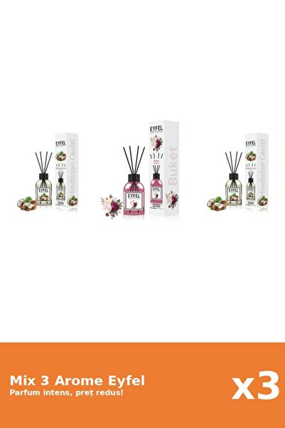 Eyfel Set 3 Mix Eyfel: 1x Bouquet, 2x Nuca De Cocos