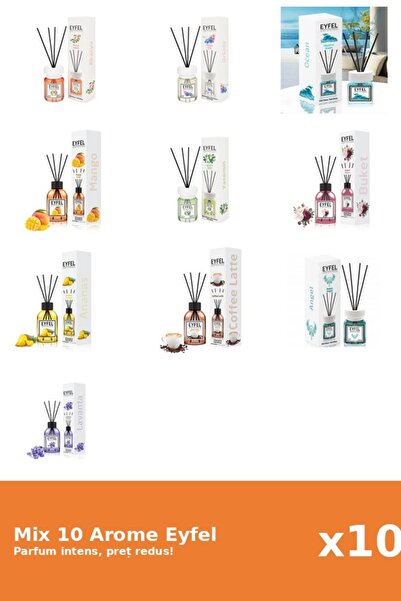 Eyfel Set 10 Mix Variat: 10 arome