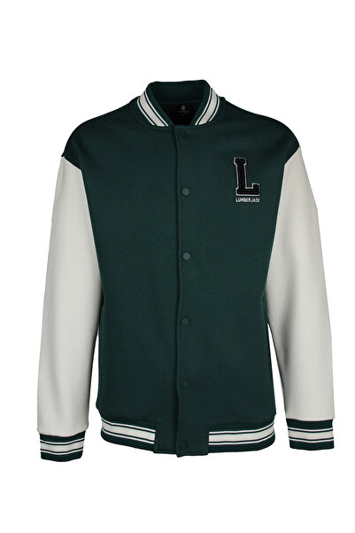 lumberjack Erkek Sweatshirt HATZ 18HS57 ZUMRUT YESILI