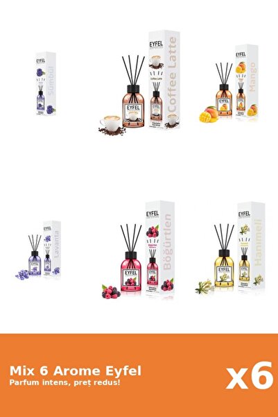 Eyfel Set 6 Mix Variat: 6 arome