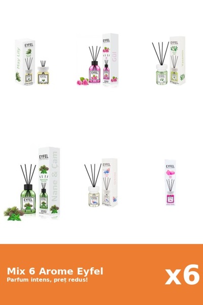 Eyfel Set 6 Mix Variat: 6 arome