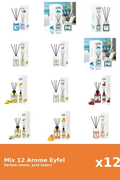 Eyfel Set 12 Mix Variat: 10 arome