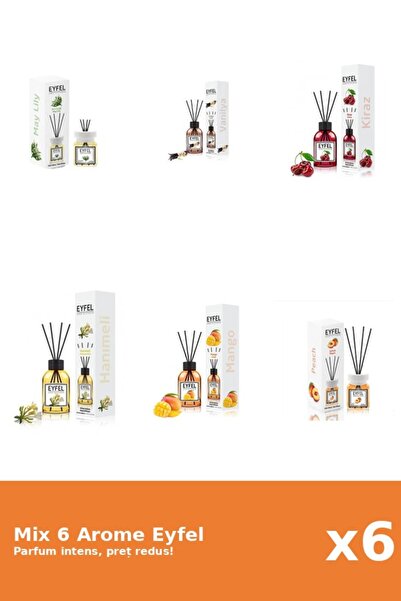 Eyfel Set 6 Mix Variat: 6 arome