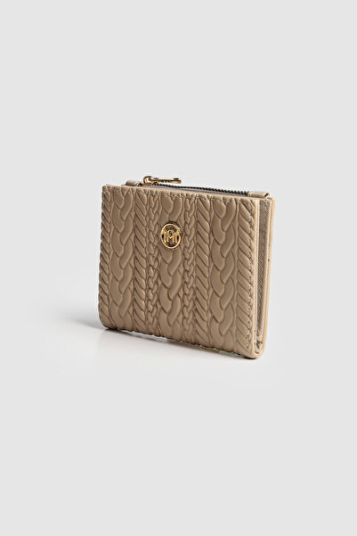 La La'Graccio Paris محفظة نسائية من La'Graccio Paris مصنوعة من جلد المنك المن...