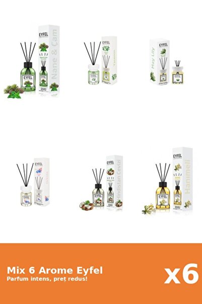 Eyfel Set 6 Mix Variat: 6 arome