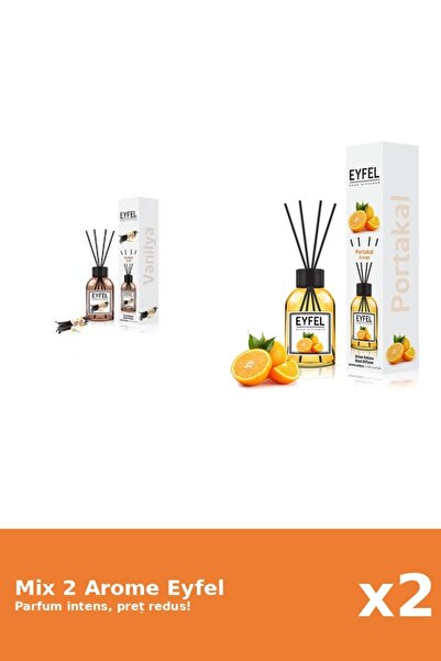 Eyfel Set 2 Mix Eyfel: 1x Portocala, 1x Vanilie