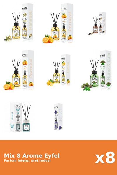 Eyfel Set 8 Mix Variat: 7 arome