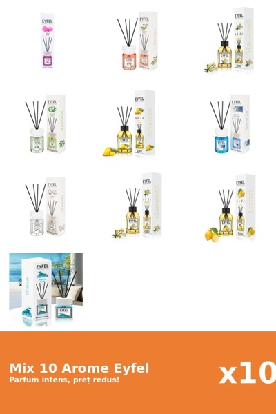 Eyfel Set 10 Assorted Mix: 9 flavors