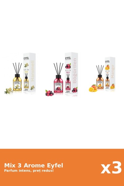 Eyfel Set 3 Mix Eyfel: 1x Berries, 1x Manna of the Virgin, 1x Mango