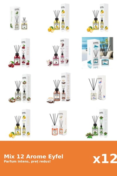 Eyfel Set 12 Mix Variat: 10 arome
