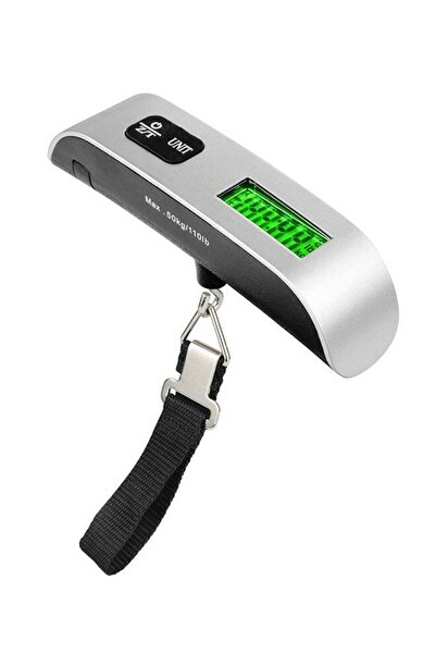 Generic Portable LCD Digital Weight Scale Silver/Black