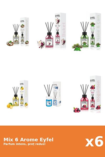 Eyfel Set 6 Mix Variat: 6 arome