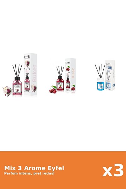 Eyfel Set 3 Mix Eyfel: 1x Bouquet, 1x Cirese, 1x Cool Water