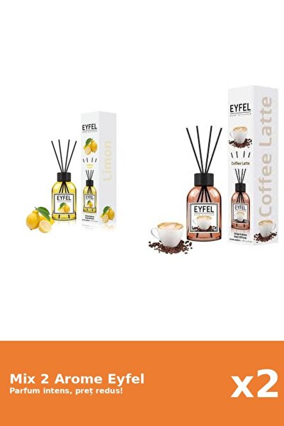 Eyfel Set 2 Mix Eyfel: 1x Cafea, 1x Lamaie