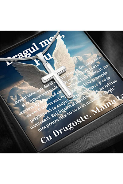 OEM Son Gift - Necklace with Cross and Love Message
