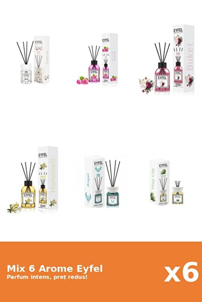 Eyfel Set 6 Mix Variat: 6 arome
