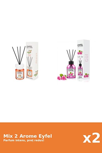 Eyfel Set 2 Mix Eyfel: 1x Acacia, 1x Trandafir