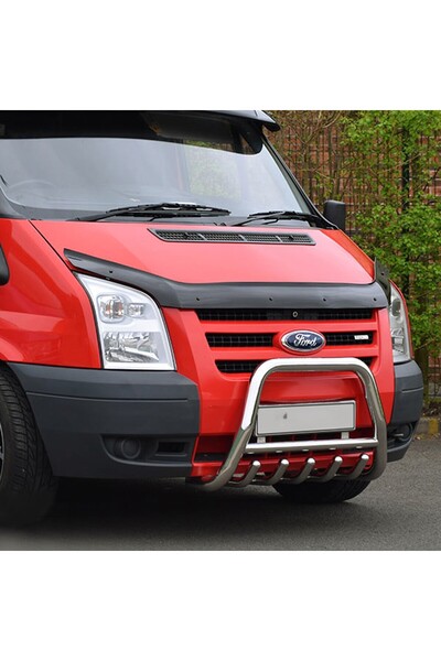 Tuning Vadisi Ford Transit Kaput Rüzgarlığı Maskesi 2006-2014 arası Piano Black