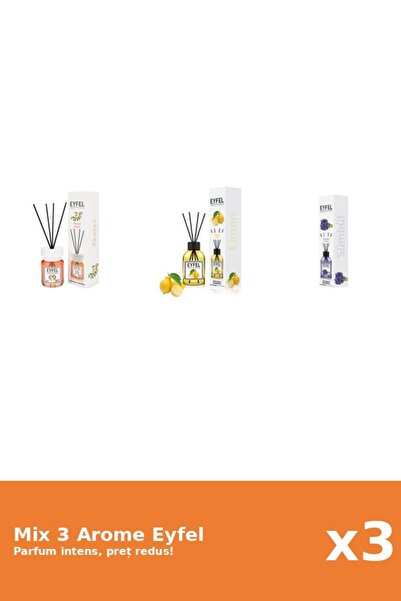 Eyfel Set 3 Mix Eyfel: 1x Acacia, 1x Lamaie, 1x Zambile